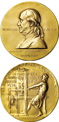 pulitzer prize medal