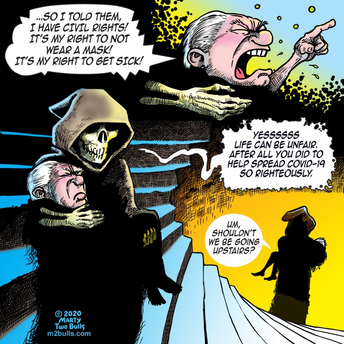 Marty Two Bulls Sr., freelance cartoonist The Pulitzer Prizes