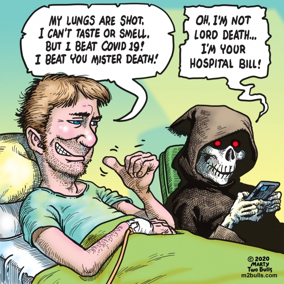 Marty Two Bulls Sr., freelance cartoonist The Pulitzer Prizes