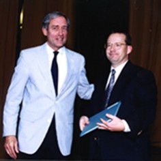 George Rupp and Matt Rainey