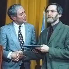 George Rupp and Carl Dennis