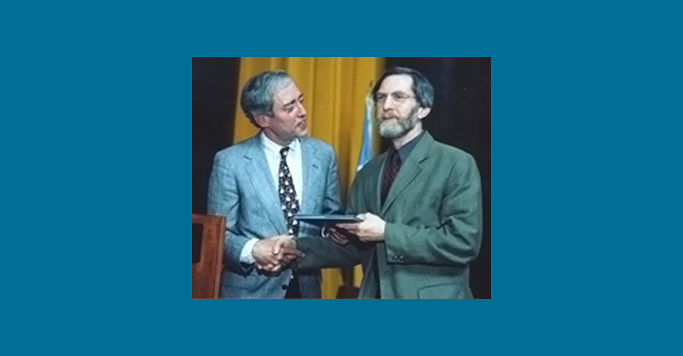 George Rupp and Carl Dennis