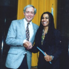 George Rupp and Suzan-Lori Parks