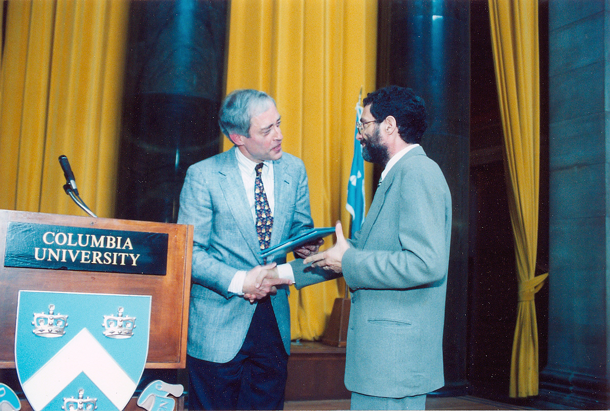 George Rupp and Barry Bearak