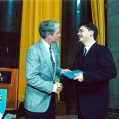 George Rupp and Vincent LaForet