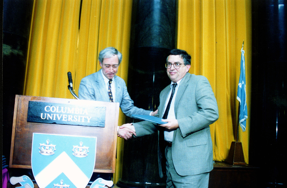 George Rupp and Jim Pensiero