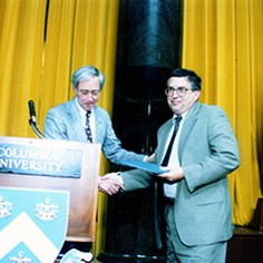 George Rupp and Jim Pensiero