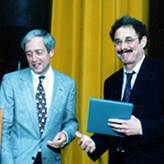 George Rupp and Barry Siegel