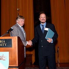 Lee Bollinger and Jeffrey Eugenides