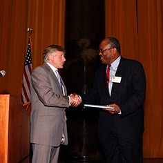 Lee Bollinger and Colby King