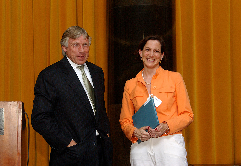 Lee Bollinger and Anne Applebaum
