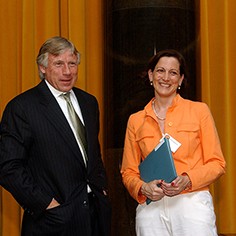 Lee Bollinger and Anne Applebaum