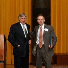 Lee Bollinger and Matt Davies