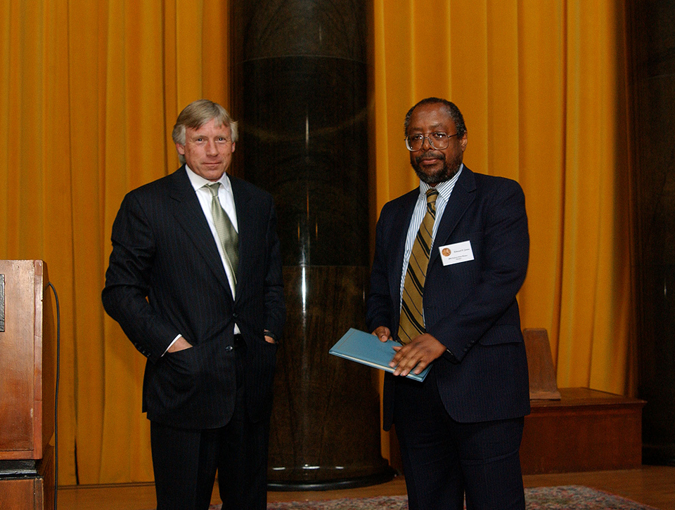 Lee Bollinger and Edward P. Jones