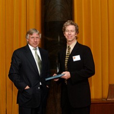 Lee Bollinger and Dan Neil