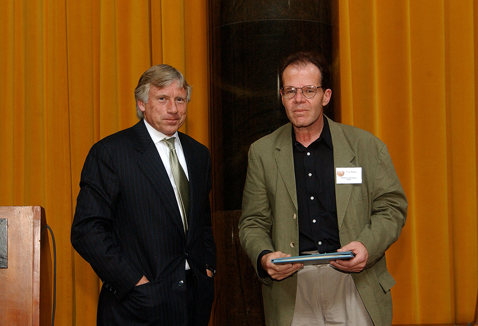 Lee Bollinger and Fraz Wright