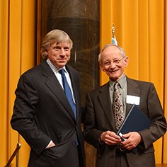 Lee Bollinger and Ted Kooser