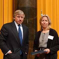 Lee Bollinger and Kim Murphy