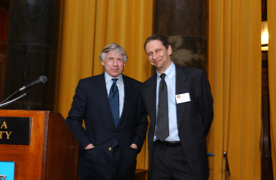 Lee Bollinger and David Finkel