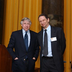 Lee Bollinger and David Finkel