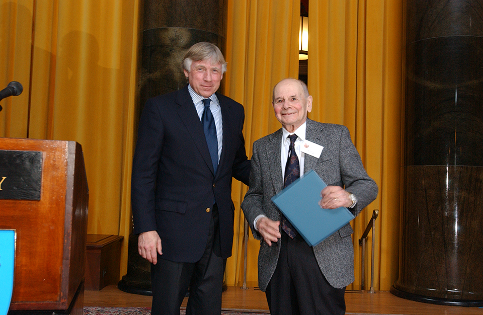 Lee Bollinger and Edmund S. Morgan