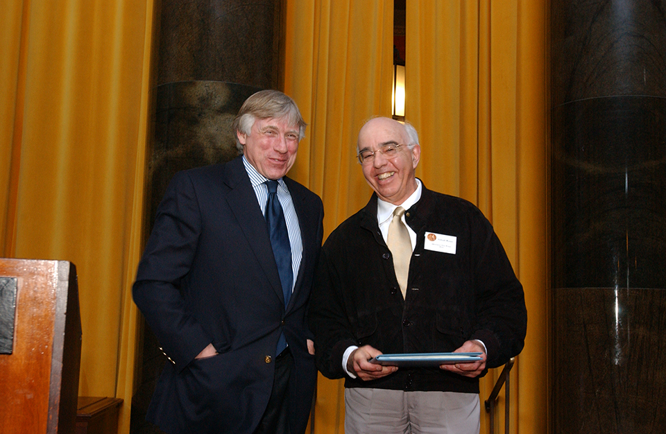 Lee Bollinger and Yehudi Wyner