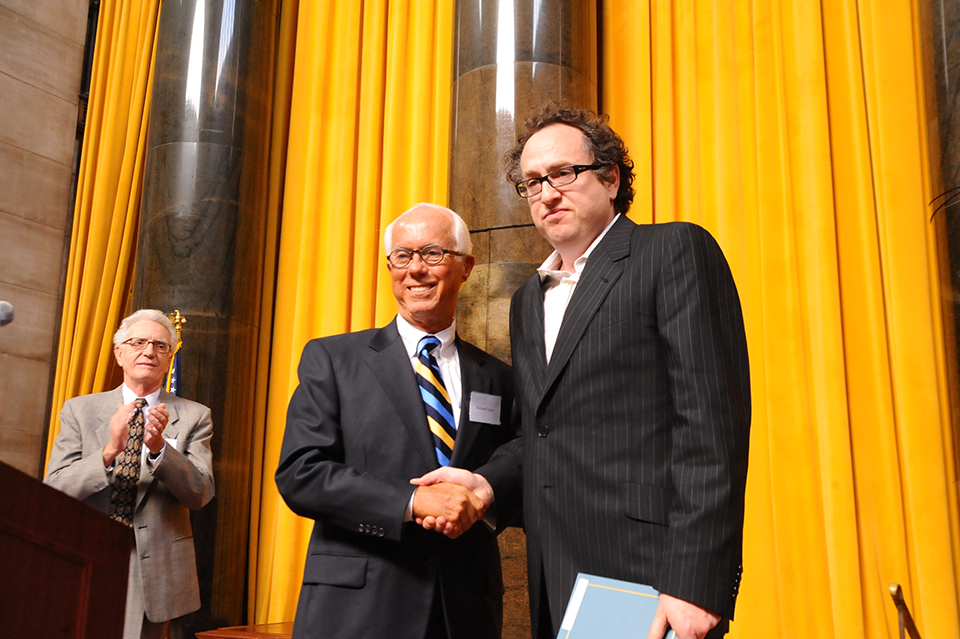 Richard Oppel and Jesse Dylan