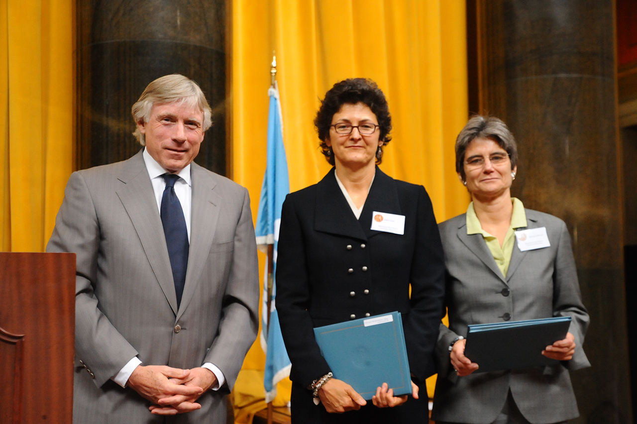 Lee Bollinger, Julie Cart and Bettina Boxall
