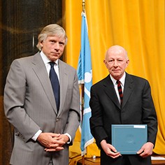 Lee Bollinger and Holland Cotter