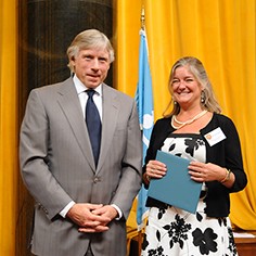Lee Bollinger and Lane DeGregory