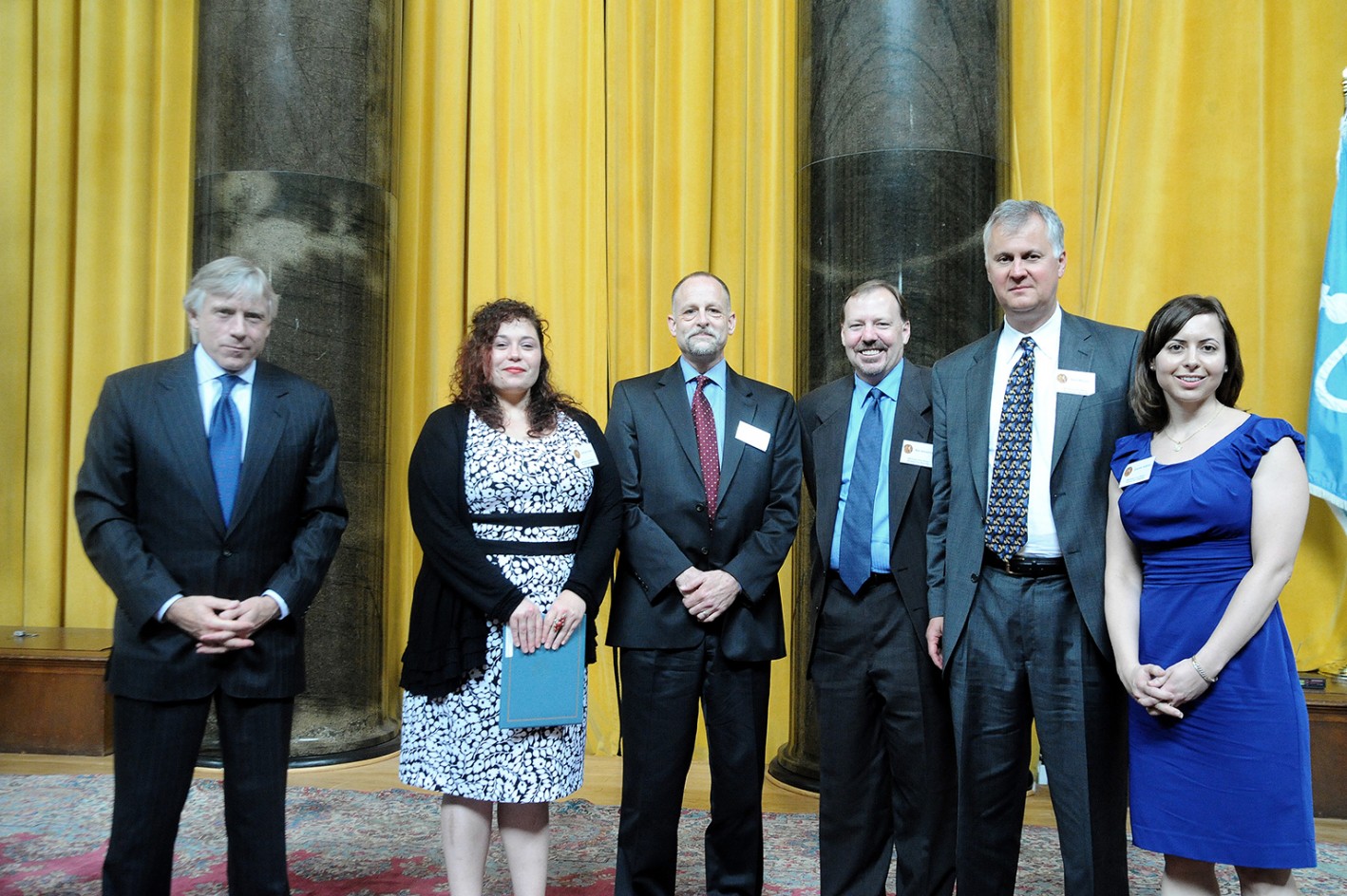 Lee Bollinger, Sara Jean Green, Mike Carter, Ken Armsrong, Steve Miletich and Jennifer Sullivan