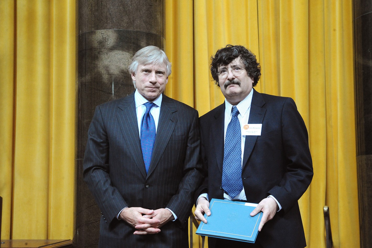 Lee Bollinger and Gene Weingarten