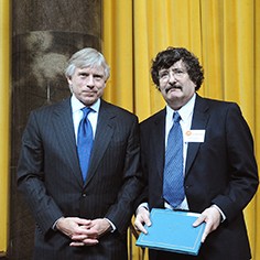 Lee Bollinger and Gene Weingarten