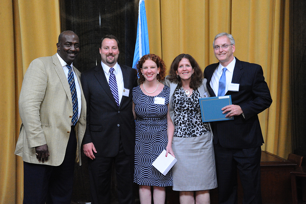 Greg Moore, John Sullivan, Kristin Graham, Sue Snyder and Stan Wischnowski