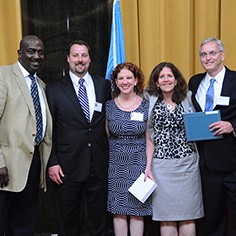 Greg Moore, John Sullivan, Kristin Graham, Sue Snyder and Stan Wischnowski