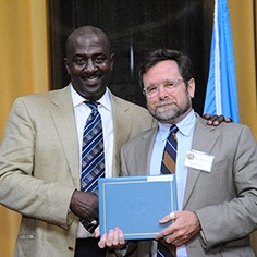 Gregory Moore and Matt Wuerker