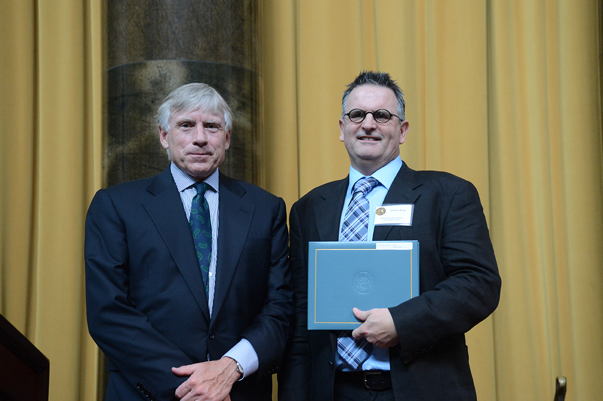 Lee Bollinger and Gilbert King