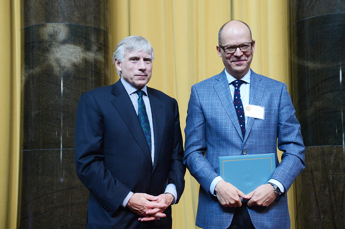 Lee Bollinger and Fredrik Logevall