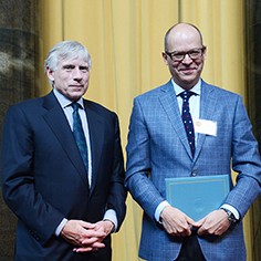 Lee Bollinger and Fredrik Logevall
