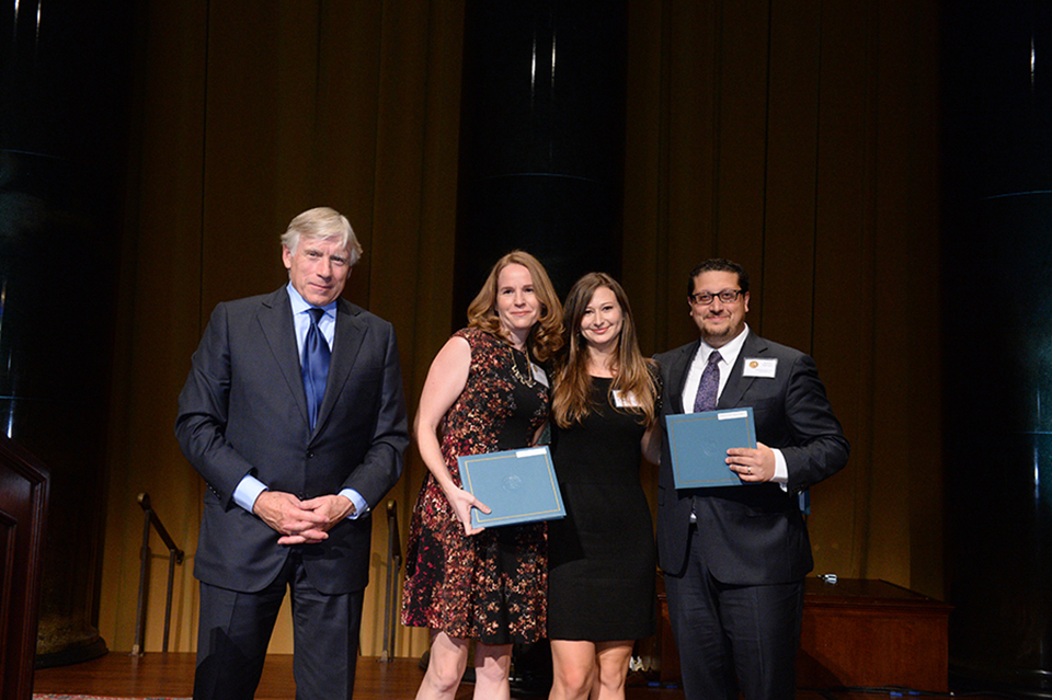 Cara Fitzpatrick, Lisa Gartner and Michael LaForgia of the Tampa Bay Times.