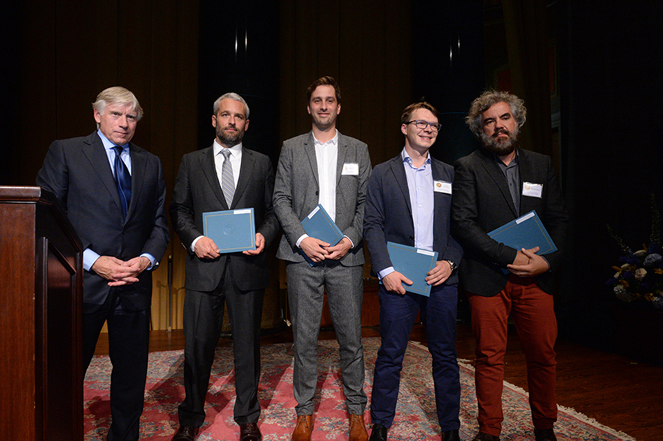 Tyler Hicks, Daniel Etter, Sergey Ponomarev and Mauricio Lima of  The New York Times