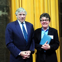 Lee Bollinger and Kay Ryan