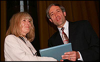 Carol Stogsdill and George Rupp