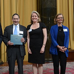 Mike Bello, Jennifer Peter and Christine Chinlund