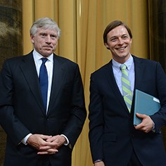 Lee Bollinger and Josh Haner