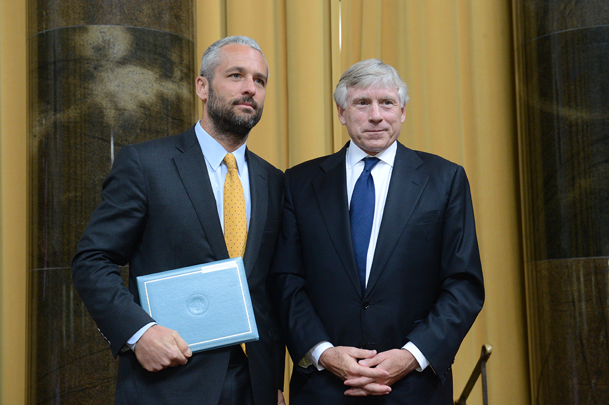 Lee Bollinger and Tyler Hicks