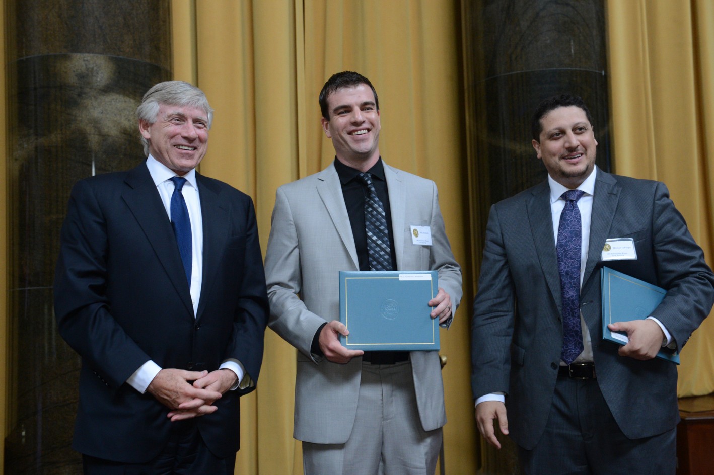Lee Bollinger, Will Hobson and Mike LaForgia