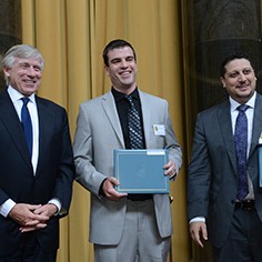 Lee Bollinger, Will Hobson and Mike LaForgia