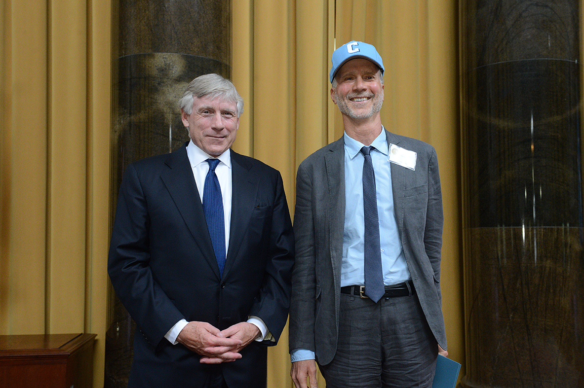 Lee Bollinger and John Luther Adams