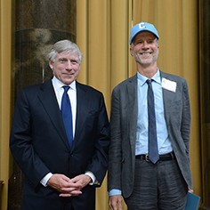 Lee Bollinger and John Luther Adams